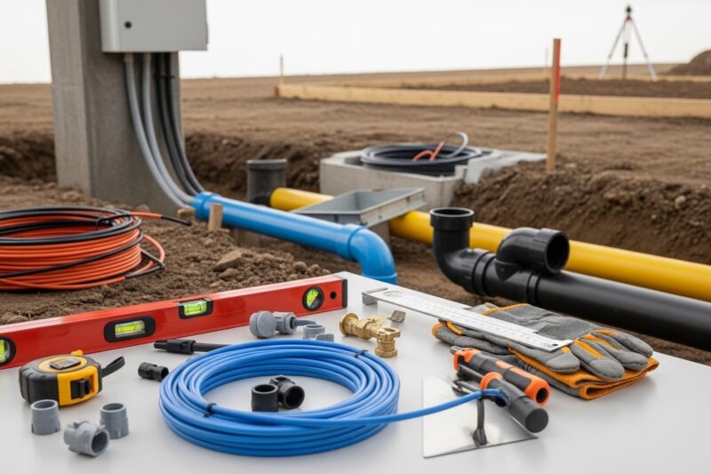 Jak uzbroić działkę przed budową?