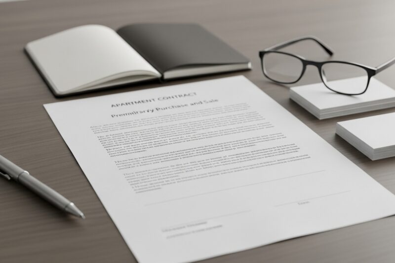 Jak wygląda umowa przedwstępna kupna-sprzedaży mieszkania?