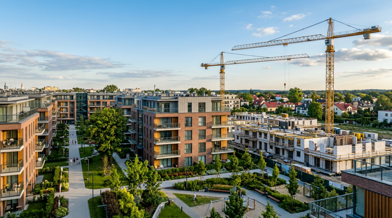 Ranking inwestycji deweloperskich Piaseczno 2026 - sprawdź nowe osiedla