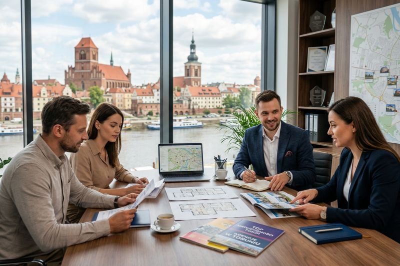 Ranking najlepszych biur nieruchomości Toruń 2026 - kogo wybrać?