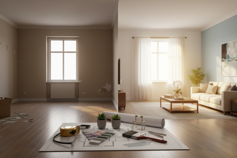Jak home staging wpływa na cenę sprzedaży mieszkania?