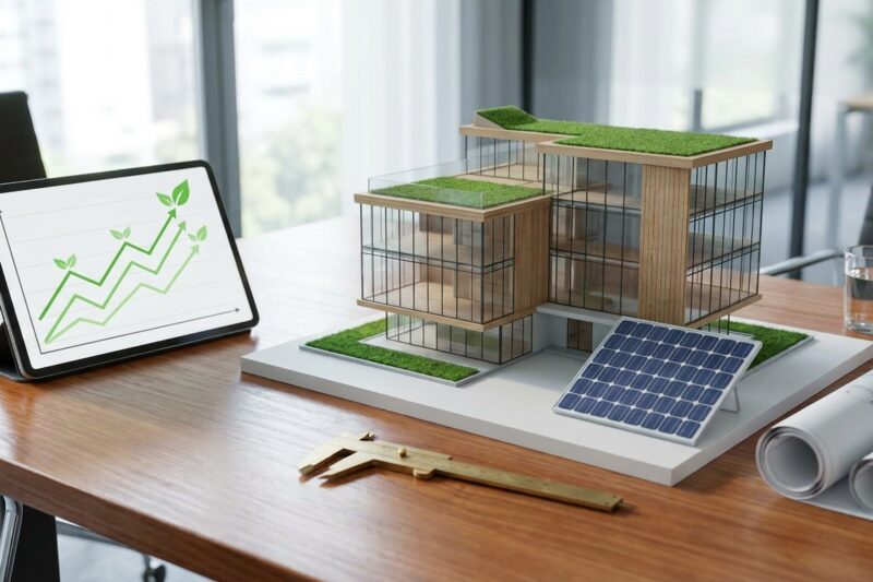 ESG w nieruchomościach – jak efektywność energetyczna wpływa na wartość budynku?