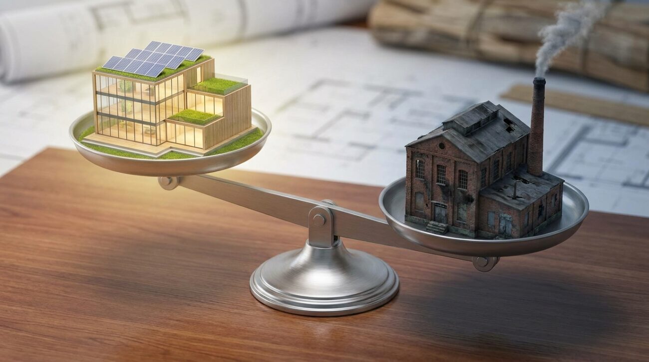 Green premium i brown discount – dlaczego energooszczędne budynki mogą być więcej warte?