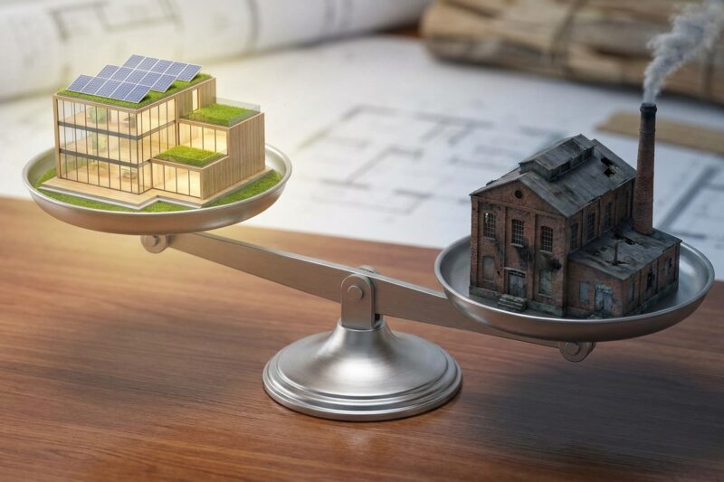 Green premium i brown discount – dlaczego energooszczędne budynki mogą być więcej warte?